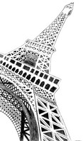 Coloriage Paris - La tour Eiffel