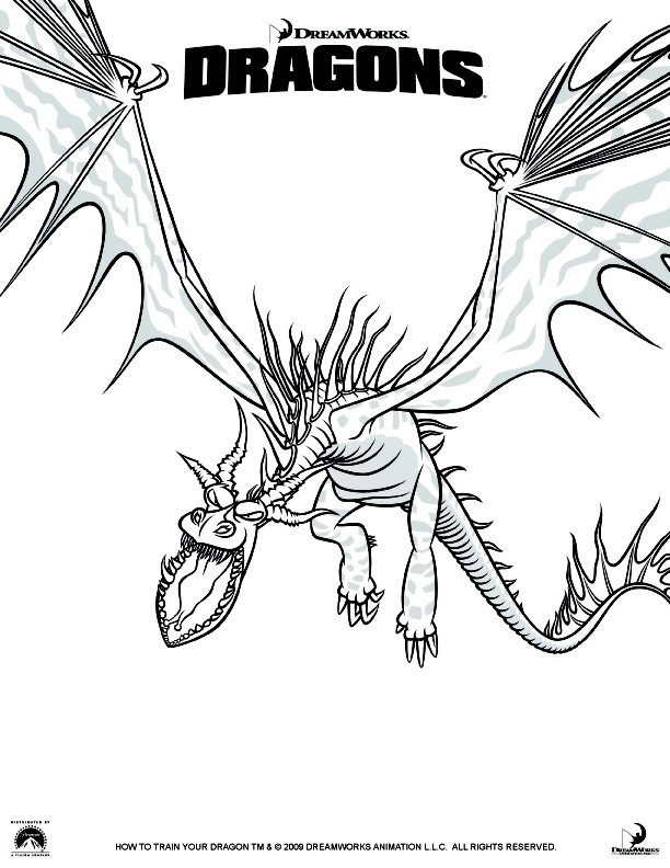 Coloriage Dragons