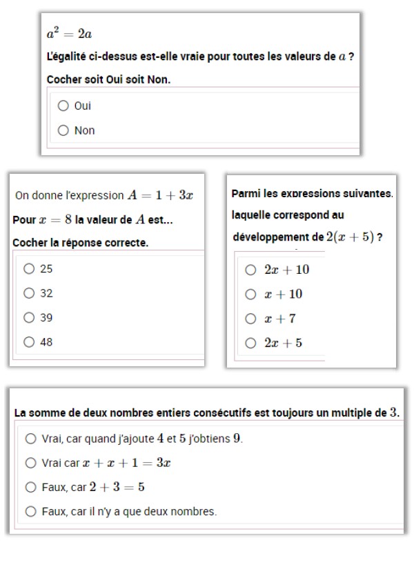 evaluations 2nde