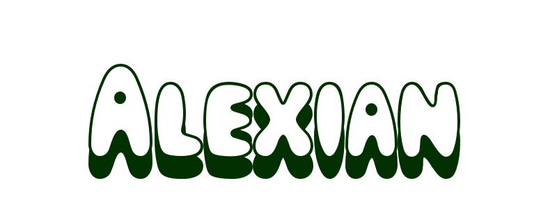 Coloriage Alexian