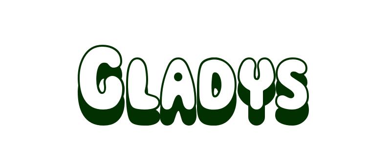 Coloriage Gladys