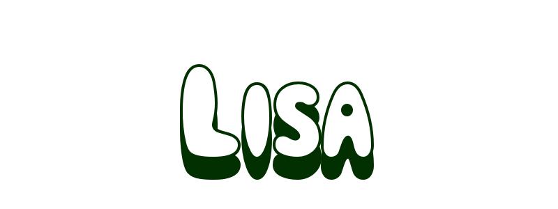 Coloriage Lisa