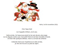 lettre au père noël