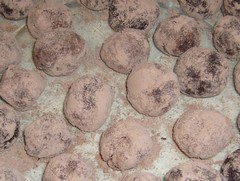 Recette de truffes au chocolat