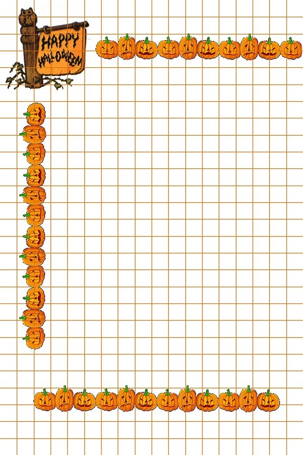 Papier A Lettre Halloween 6