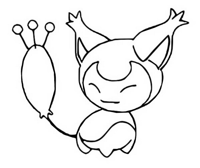 Coloriage Skitty
