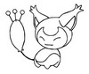 Coloriage Skitty