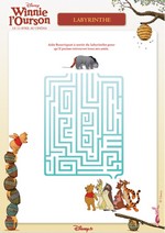 Jeu Labyrinthe Winnie et ses amis