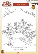 Jeu Coloriage Winnie et ses amis