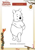 Jeu Coloriage Winnie l'ourson