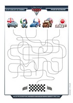 Jeu Labyrinthe Cars 2