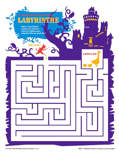 Labyrinthe du Chat Potté - Le Chat Potte