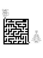 Jeu Noel Labyrinthes