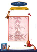 Jeu Labyrinthe La Belle et Le Clochard