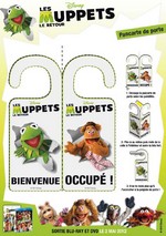 Jeu Pancarte de porte Muppets Show