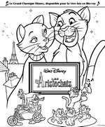 Jeu Coloriage Aristochats