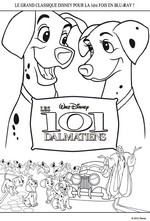 Jeu Coloriage 101 dalmatiens