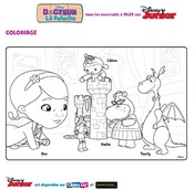 Jeu Coloriage Doc Câline Hallie Toufy