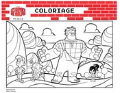 Jeu Coloriage - Les Mondes de Ralph