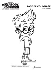 Jeu Coloriage Sherman