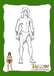 Jeu Coloriage Tarzan