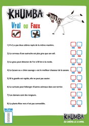 Jeu Vrai ou faux?