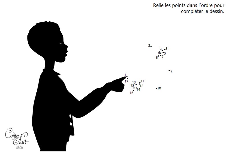 Point à point Contes de la nuit - Points a relier