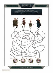 Jeu Labyrinthe Rebelle - Tir à l'arc