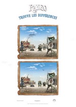 Jeu Trouve les différences Rango