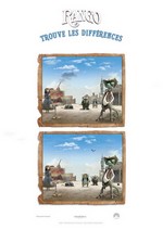 Jeu Trouve les différences Rango