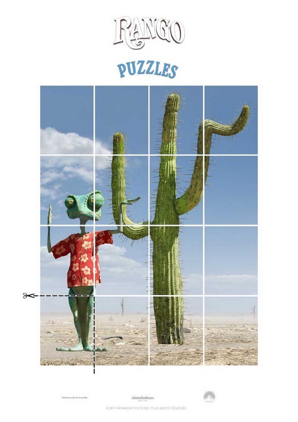 Puzzle Rango - Puzzles
