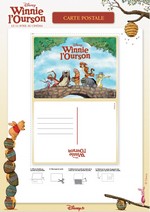 Jeu Carte postale Winnie Disney