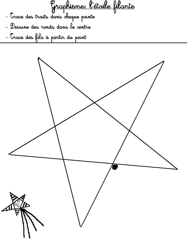 Graphisme L'Etoile - Activites maternelle Noel
