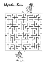 Jeu Labyrinthe hiver