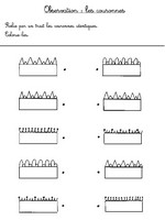 Jeu Observation - Les couronnes - 2